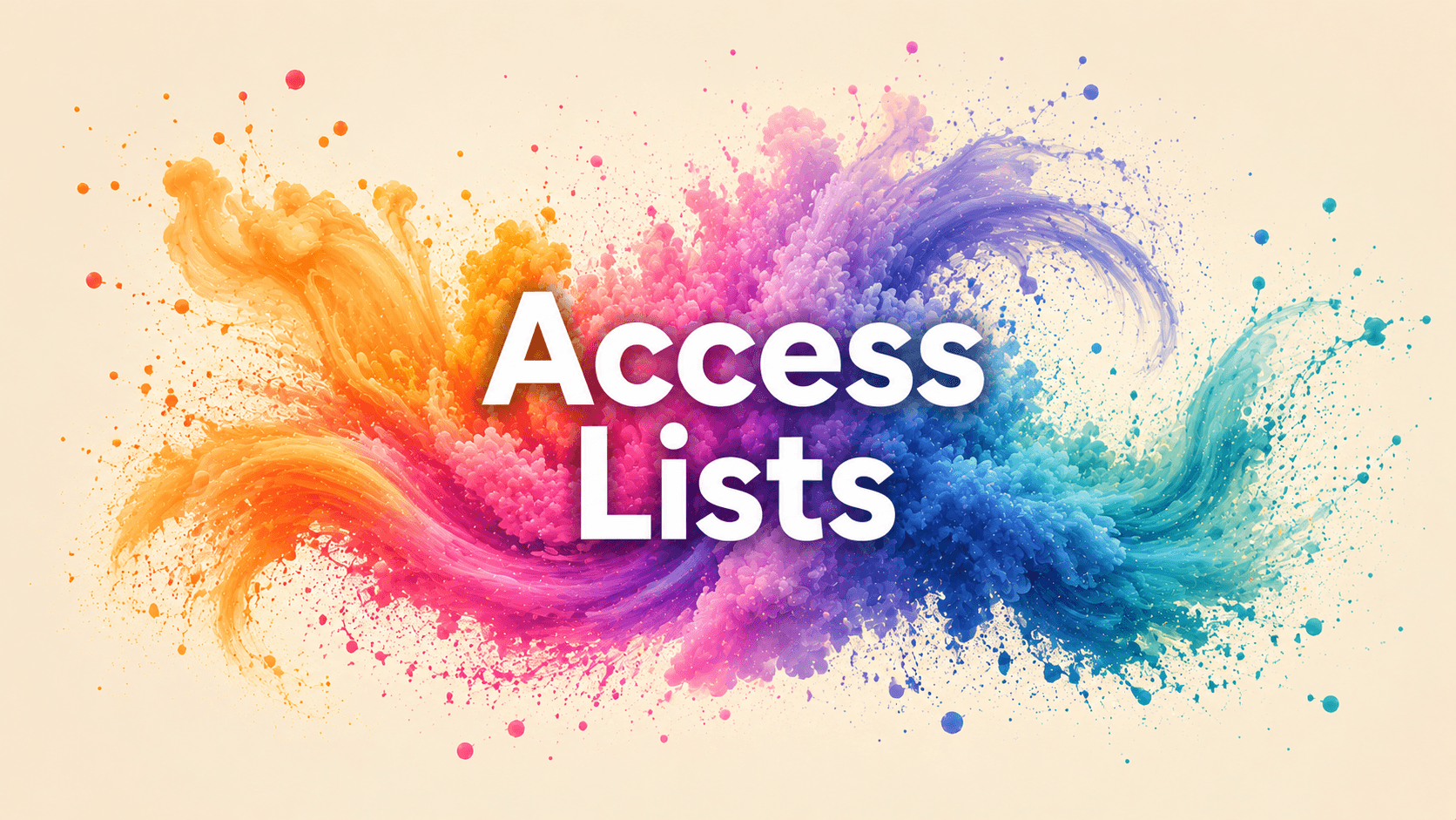 Personalized Access Lists
